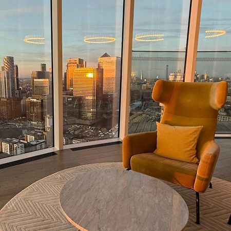 Luxury Modern 2 Bed Flat With Balcony And City View - Canary Wharf City Center Londýn Exteriér fotografie